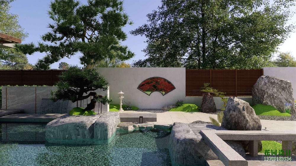 西安私家别墅花园景观设计